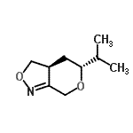CAS#: 136968-86-0， (3aS,5R)-5-Isopropyl-3,3A,4,5-Tetrahydro-7H-Pyrano[3,4-c][1,2]Oxazole