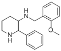 CAS#: 136982-36-0， (2S,3S)-N-[(2-Methoxyphenyl)Methyl]-2-Phenyl-3-Piperidinamine