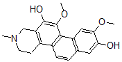CAS#: 137031-56-2， 9,11-Dimethoxy-2-Methyl-3,4-Dihydro-1H-Naphtho[6,5-f]Isoquinoline-8,12-Diol