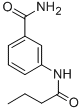 CAS#: 137084-98-1， 3-(Butanoylamino)Benzamide