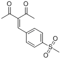 CAS#: 137109-78-5， 3-[(4-Methylsulfonylphenyl)Methylidene]Pentane-2,4-Dione