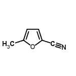 structure of CAS# 13714-86-8, 5-Methyl-2-Furonitrile;MFCD02093782;524778_ALDRICH;ZINC00403421