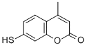 structure of CAS# 137215-27-1, 7-Mercapto-4-Methyl-2H-1-Benzopyran-2-One;7-MERCAPTO-4-METHYLCOUMARIN FOR FLUORESCENCE 97+%;7-MERCAPTO-4-METHYLCOUMARIN, FOR FLUORES CENCE;7-Mercapto-4-Methyl-2H-Chromen-2-One