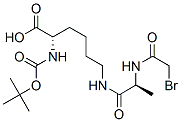 CAS#: 137233-78-4， (2S)-6-[3-[(2-Bromoacetyl)Amino]Propanoylamino]-2-[(2-Methylpropan-2-Yl)Oxycarbonylamino]Hexanoic Acid