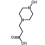 CAS#: 137309-43-4， 3-(4-Hydroxypiperazin-1-Yl)Propanoic Acid