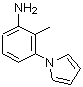 structure of CAS# 137352-75-1, 2-Methyl-3-(1H-Pyrrol-1-Yl)Aniline;2-methyl-3-(1H-pyrrol-1-yl)aniline;2-METHYL-3-OXO-2,3-DIHYDRO-1H-ISOINDOLE-4-CARBOXYLIC ACID;2-Methyl-3-pyrrol-1-yl-phenylamine