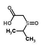 CAS#: 137375-81-6， (Isopropylsulfinyl)Acetic Acid