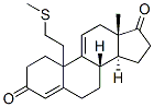 CAS#: 137437-16-2， (8S,13S,14S)-13-Methyl-10-(2-Methylsulfanylethyl)-2,6,7,8,12,14,15,16-Octahydro-1H-Cyclopenta[a]Phenanthrene-3,17-Dione