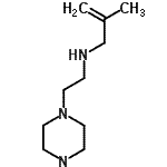 CAS#: 137554-23-5， 2-Methyl-N-[2-(1-Piperazinyl)Ethyl]-2-Propen-1-Amine