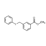 CAS#: 137571-38-1， Methyl 3-[(Phenylsulfanyl)Methyl]Benzoate