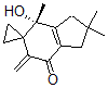 CAS#: 137637-31-1， (7S)-7-Hydroxy-2,2,7-Trimethyl-5-Methylidenespiro[1,3-Dihydroindene-6,1'-Cyclopropane]-4-One