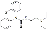 CAS 登录号：13764-35-7， 10H-吩噻嗪-10-二硫代甲酸2-(二乙基氨基)乙酯