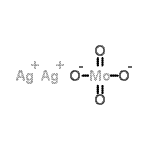 structure of CAS# 13765-74-7, Silver Molybdate;Silver molybdate;Silver(I) molybdate;SILVERMOLYBDATE