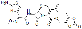CAS#: 137778-06-4， (5-Methyl-2-Oxo-1,3-Dioxol-4-Yl)Methyl (6R,7R)-7-[[(2E)-2-(2-Amino-1,3-Thiazol-4-Yl)-2-Methoxyiminoacetyl]Amino]-8-Oxo-3-Prop-1-En-2-Yl-5-Thia-1-Azabicyclo[4.2.0]Oct-2-Ene-2-Carboxylate