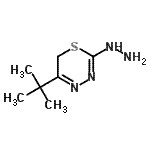 CAS#: 137786-05-1， 2-Hydrazino-5-(2-Methyl-2-Propanyl)-6H-1,3,4-Thiadiazine