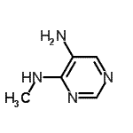 CAS#: 13784-17-3， N<Sup>4</Sup>-Methyl-4,5-Pyrimidinediamine