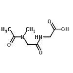 CAS#: 137856-25-8， N-Acetyl-N-Methylglycylglycine