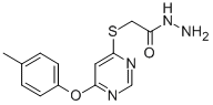 CAS#: 137927-72-1， 2-[6-(4-Methylphenoxy)Pyrimidin-4-Yl]Sulfanylacetohydrazide