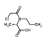 CAS#: 138062-76-7， N-(Chloroacetyl)-N-Propyl-L-Alanine