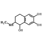 CAS#: 138147-82-7， 2-(Methylamino)-1,2,3,4-Tetrahydro-1,6,7-Naphthalenetriol