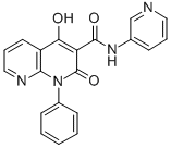 CAS#: 138304-90-2， 2-Hydroxy-4-Oxo-1-Phenyl-N-Pyridin-3-Yl-1,8-Naphthyridine-3-Carboxamide