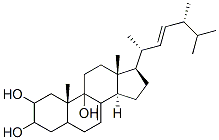 CAS#: 138329-21-2， (10S,13R,14R,17R)-17-[(E,2R,5R)-5,6-Dimethylhept-3-En-2-Yl]-10,13-Dimethyl-1,2,3,4,5,6,11,12,14,15,16,17-Dodecahydrocyclopenta[a]Phenanthrene-2,3,9-Triol