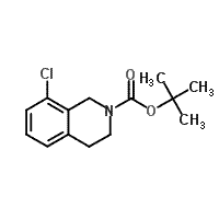 CAS#: 138350-93-3， 2-Methyl-2-Propanyl 8-Chloro-3,4-Dihydro-2(1H)-Isoquinolinecarboxylate