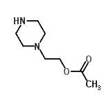 CAS#: 13849-30-4， 2-Piperazin-1-Ylethyl Acetate