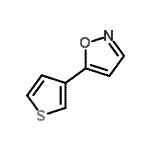 CAS#: 138716-30-0， 5-(3-Thienyl)-1,2-Oxazole
