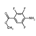 CAS#: 138724-32-0， Methyl 4-Amino-2,3,5-Trifluorobenzoate