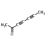 CAS#: 13879-71-5， 3,5-Heptadiyn-2-One