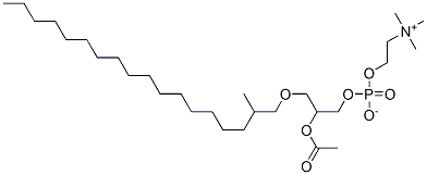 CAS#: 138852-22-9， [2-Acetyloxy-3-(2-Methyloctadecoxy)Propyl] 2-Trimethylazaniumylethyl Phosphate