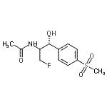 CAS#: 138872-76-1， N-{(1R)-3-Fluoro-1-Hydroxy-1-[4-(Methylsulfonyl)Phenyl]-2-Propanyl}Acetamide