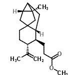 CAS#: 138950-24-0， Methyl 3-[(4R,5S,6R,9R,10R)-4-Isopropenyl-9-Methyltetracyclo[7.2.1.0<Sup>1,6</Sup>.0<Sup>8,10</Sup>]Dodec-5-Yl]Propanoate