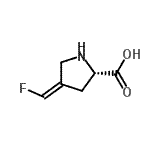 CAS 登录号：138958-02-8， (4Z)-4-(氟亚甲基)-L-脯氨酸
