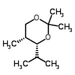 CAS#: 139008-48-3， (4R,5R)-4-Isopropyl-2,2,5-Trimethyl-1,3-Dioxane