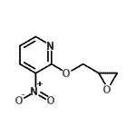 CAS#: 139024-38-7， 3-Nitro-2-(2-Oxiranylmethoxy)Pyridine
