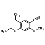 CAS#: 139032-37-4， 4-Ethoxy-5-Ethyl-2-Methoxybenzonitrile