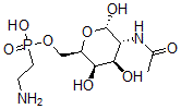 CAS#: 139039-73-9， [(2R,3R,4R,5R,6S)-5-Acetamido-3,4,6-Trihydroxyoxan-2-Yl]Methoxy-(2-Aminoethyl)Phosphinic Acid