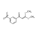 CAS#: 139057-17-3， 3,3-Bis(Methylsulfanyl)-1-(3-Nitrophenyl)-2-Propen-1-One