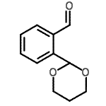 structure of CAS# 139086-86-5, 2-(1,3-Dioxan-2-Yl)Benzaldehyde