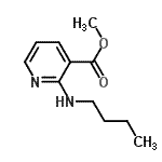 CAS#: 139094-85-2， Methyl 2-(Butylamino)Nicotinate