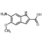CAS#: 139121-47-4， 6-Amino-5-Methoxy-1H-Indole-2-Carboxylic Acid