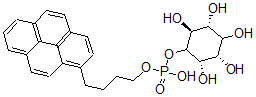 CAS#: 139143-25-2， [(2S,3S,5R,6S)-2,3,4,5,6-Pentahydroxycyclohexyl] 4-Pyren-1-Ylbutyl Hydrogen Phosphate