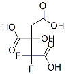 CAS#: 139182-83-5， 1,1-Difluoro-2-Hydroxypropane-1,2,3-Tricarboxylic Acid