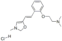 CAS#: 139193-87-6， N,N-Dimethyl-2-[2-[(E)-2-(3-Methyl-1,2-Oxazol-5-Yl)Ethenyl]Phenoxy]Ethanamine Hydrochloride