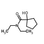 CAS#: 13922-29-7， N,N-Diethyl-1-Hydroxycyclopentanecarboxamide