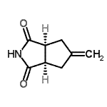 CAS#: 139228-11-8， (3aR,6aS)-5-Methylenetetrahydrocyclopenta[c]Pyrrole-1,3(2H,3aH)-Dione
