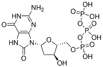 CAS#: 139307-94-1， [(2R,3S,5R)-5-(2-Amino-6,8-Dioxo-3,7-Dihydropurin-9-Yl)-3-Hydroxyoxolan-2-Yl]Methyl (Hydroxy-Phosphonooxyphosphoryl) Hydrogen Phosphate