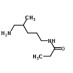 CAS#: 139423-37-3， N-(5-Amino-4-Methylpentyl)Propanamide